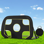 Everfit Football Soccer Goal Net Baseball Target Rebounder Training Aid PN-S027-BK