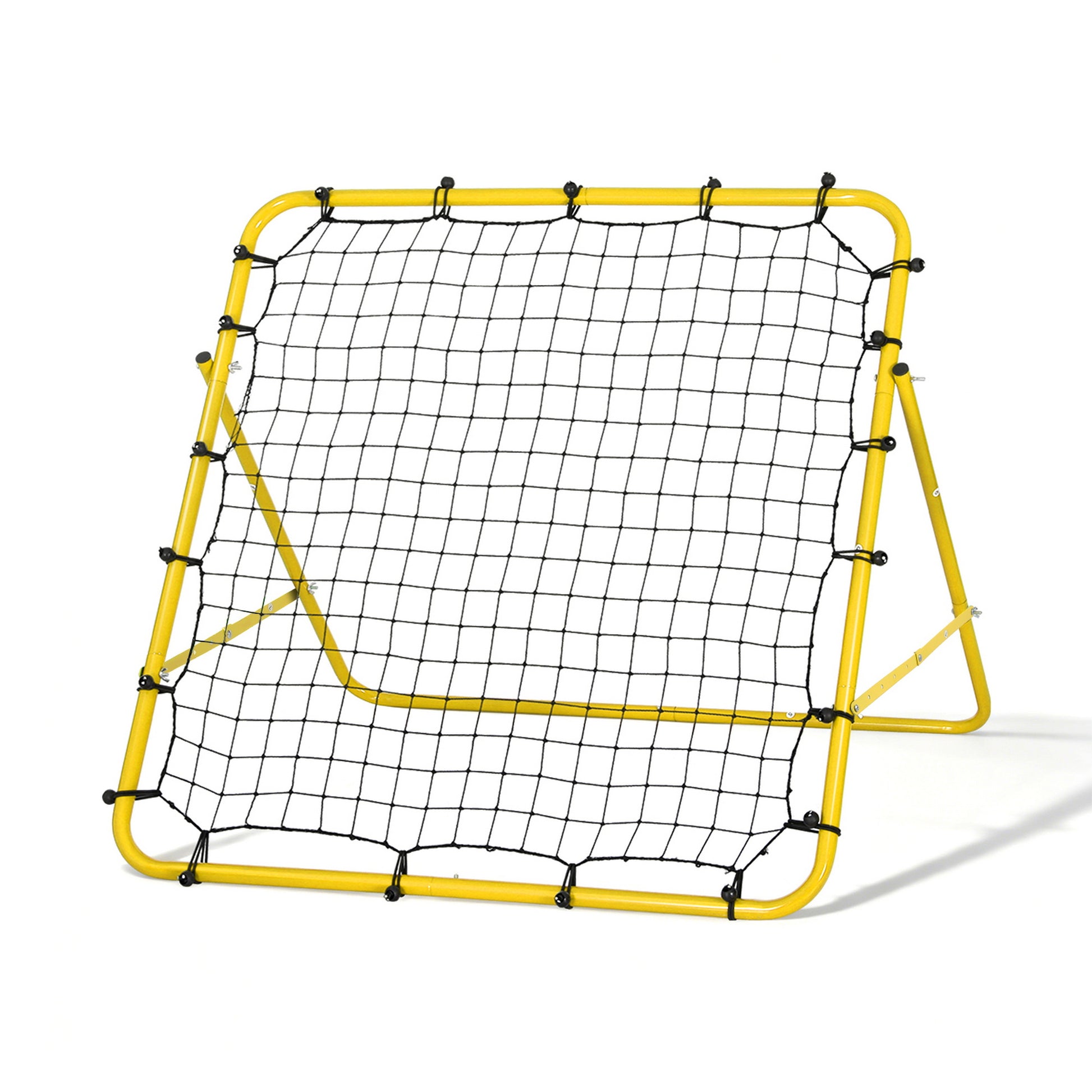 Everfit Baseball Soccer Net Rebounder Football Goal Net Sports Training Aid Yellow PN-S035-YE