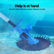 Aqua Buddy Pool Cleaner Automatic Vacuum Swimming Pool Floor Climb Wall 10M PO-CL-P1808-DIA