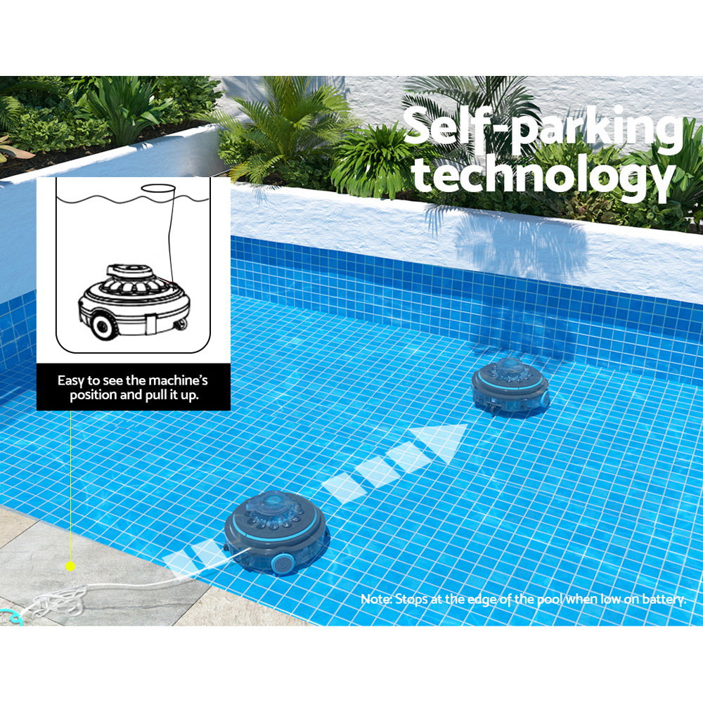 Aqua Buddy Robotic Pool Cleaner Automatic Vacuum Robot Swimming Cordless PO-CL-ROBOT-GR