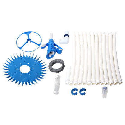 Aqua Buddy Pool Cleaner Automatic Vacuum Swimming Floor Climb Wall Pool 10M Hose PO-CL-ROUND-DIA