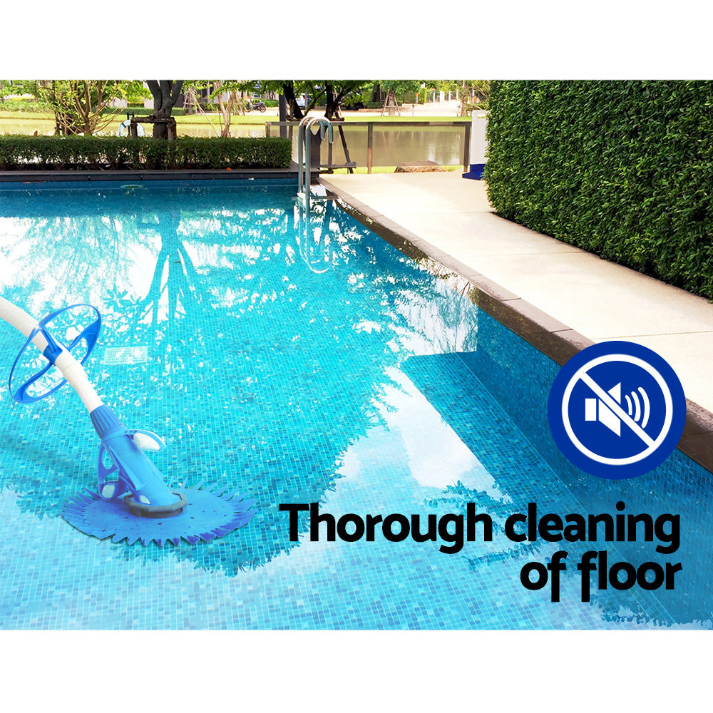 Aqua Buddy Pool Cleaner Automatic Vacuum Swimming Floor Climb Wall Pool 10M Hose PO-CL-ROUND-DIA