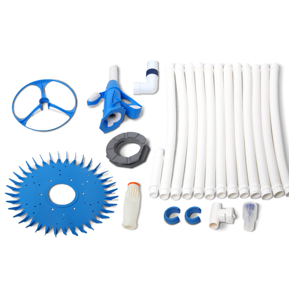 Aqua Buddy Pool Cleaner Automatic Vacuum Swimming Floor Climb Wall Pool 10M Hose PO-CL-ROUND-DIA