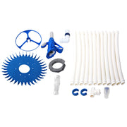 Aqua Buddy Pool Cleaner Automatic Vacuum Floor Climb Swimming Wall Pool 10M Hose PO-CL-ROUND-NA-DIA
