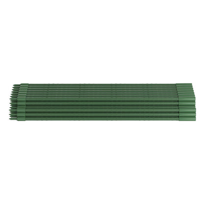 Green Fingers Garden Stakes Metal Plant Support 48pcs 60x1.1CM PS-118X11-24-GN