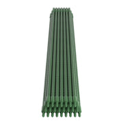Green Fingers Garden Stakes Metal Plant Support 24pcs 92x1.1CM PS-181X11-12-GN