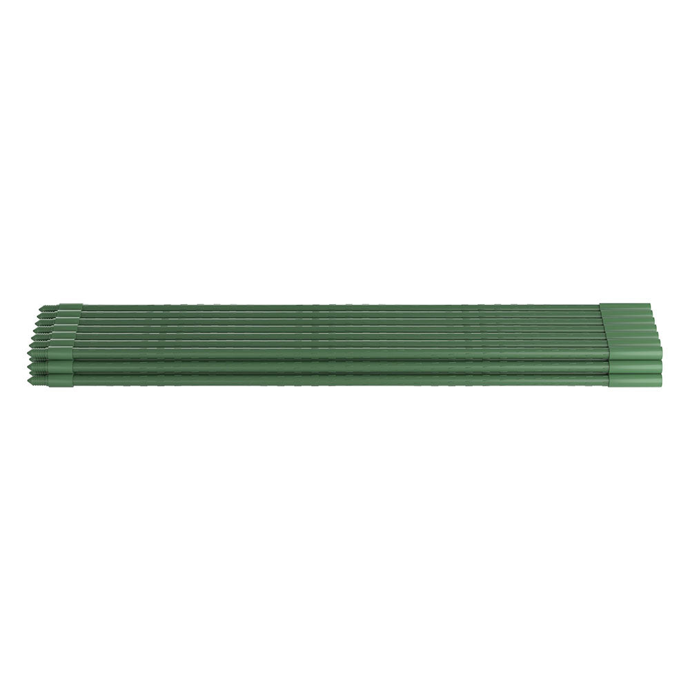 Green Fingers Garden Stakes Metal Plant Support 24pcs 92x1.6CM PS-181X16-12-GN