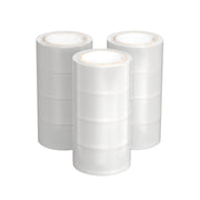 12 Rolls Packing Packaging Tape Sticky Clear Sealing Tapes Transparent 48mmx75m PT-CL-12