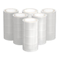 24 Rolls Packing Packaging Tape Sticky Clear Sealing Tapes Transparent 48mmx75m PT-CL-24