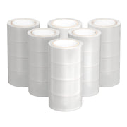 24 Rolls Packing Packaging Tape Sticky Clear Sealing Tapes Transparent 48mmx75m PT-CL-24