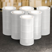 24 Rolls Packing Packaging Tape Sticky Clear Sealing Tapes Transparent 48mmx75m PT-CL-24