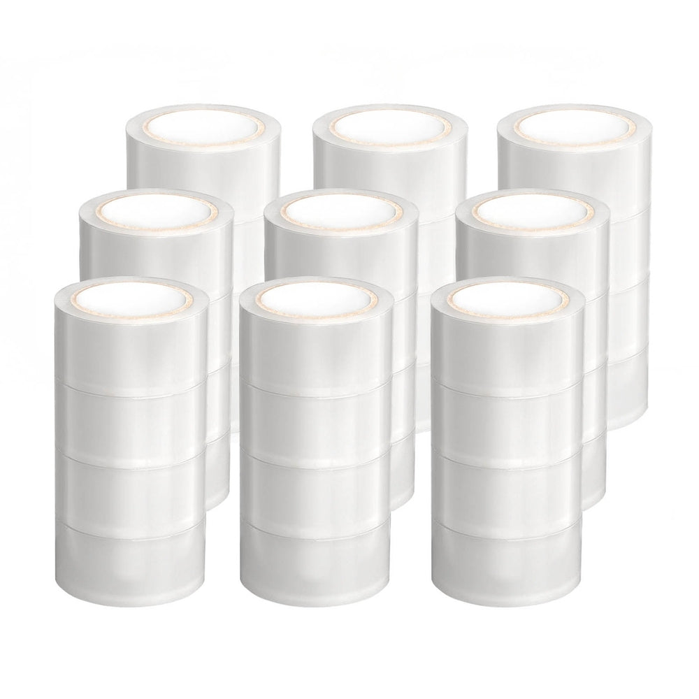 36 Rolls Packing Packaging Tape Sticky Clear Sealing Tapes Transparent 48mmx75m PT-CL-36