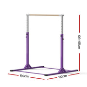 Everfit Kids Gymnastics Bar Pull Up Station Monkey Bar Adjustable Indoor Garden PUB-A-KID-PP