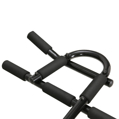 Everfit Pull Up Bar 104CM Doorway Chin Up Horizontal Bar Gym PUB-A-L-BK