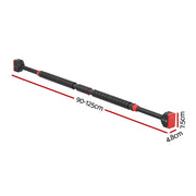 Everfit Pull Up Bar 90CM-125CM Doorway Chin Up Horizontal Bar Gym PUB-A-M-BK