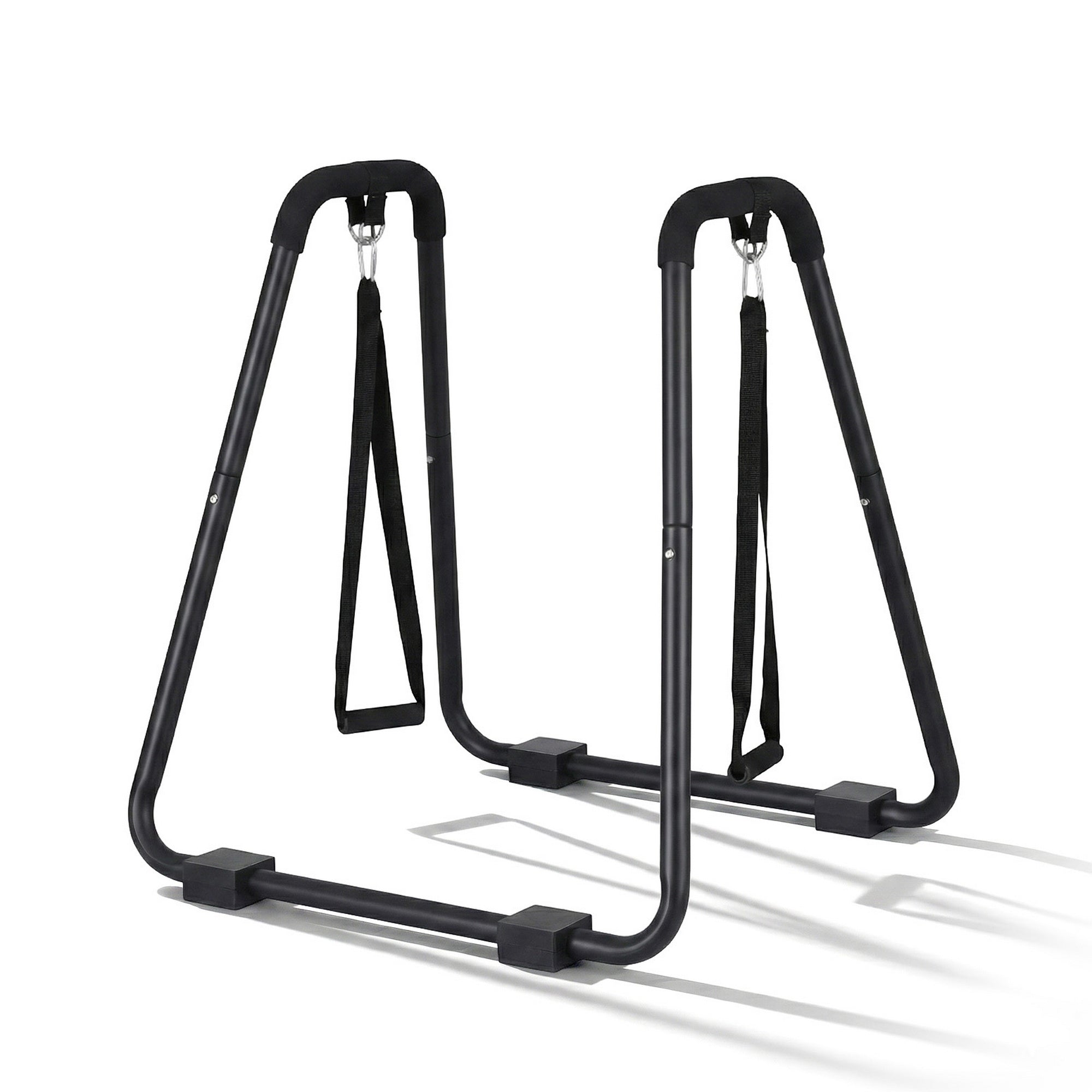 Everfit Dip Station Parallel Bars Heavy Duty Home Gym Stand Calisthenics Black PUB-A-SH01-BK