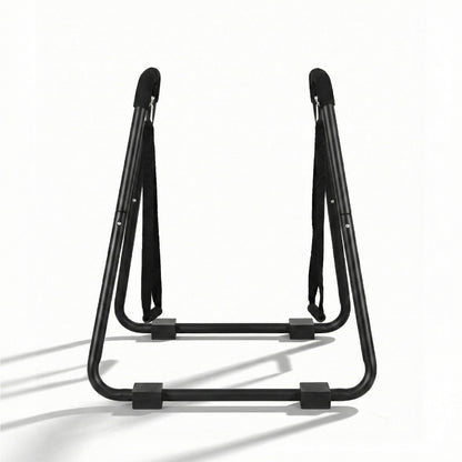 Everfit Dip Station Parallel Bars Heavy Duty Home Gym Stand Calisthenics Black PUB-A-SH01-BK