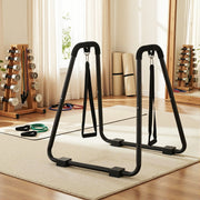 Everfit Dip Station Parallel Bars Heavy Duty Home Gym Stand Calisthenics Black PUB-A-SH01-BK