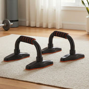 Everfit Push Up Bars Stands Parallel Handles Home Gym Fitness Strength Training PUB-A-SH03-BK