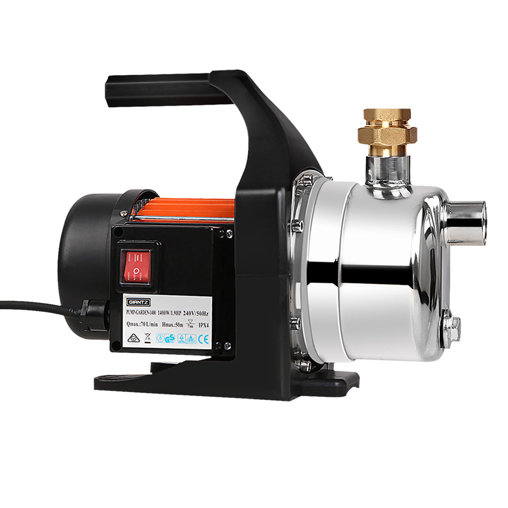 Giantz Garden Water Pump High Pressure 1500W Max. Tank Rain Farm Irrigation House
