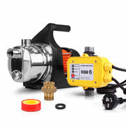 Giantz Garden Water Pump High Pressure 1500W Max. Tank Rain Farm Irrigation House Yellow