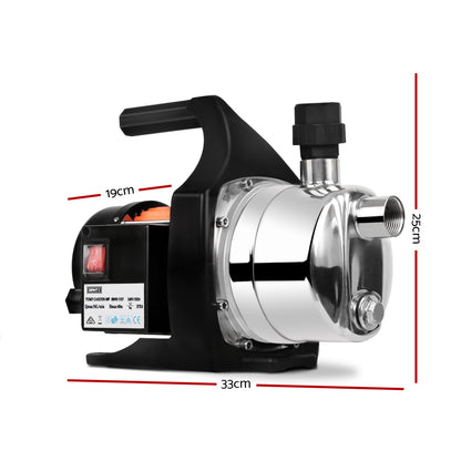 Giantz Garden Water Pump High Pressure 800W Max Tank Rain Farm Irrigation House PUMP-GARDEN-800