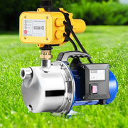 Giantz Garden Water Pump Jet High Pressure Controller Stage Irrigation Max. 4600L/H PUMP-JET-2300-YEL