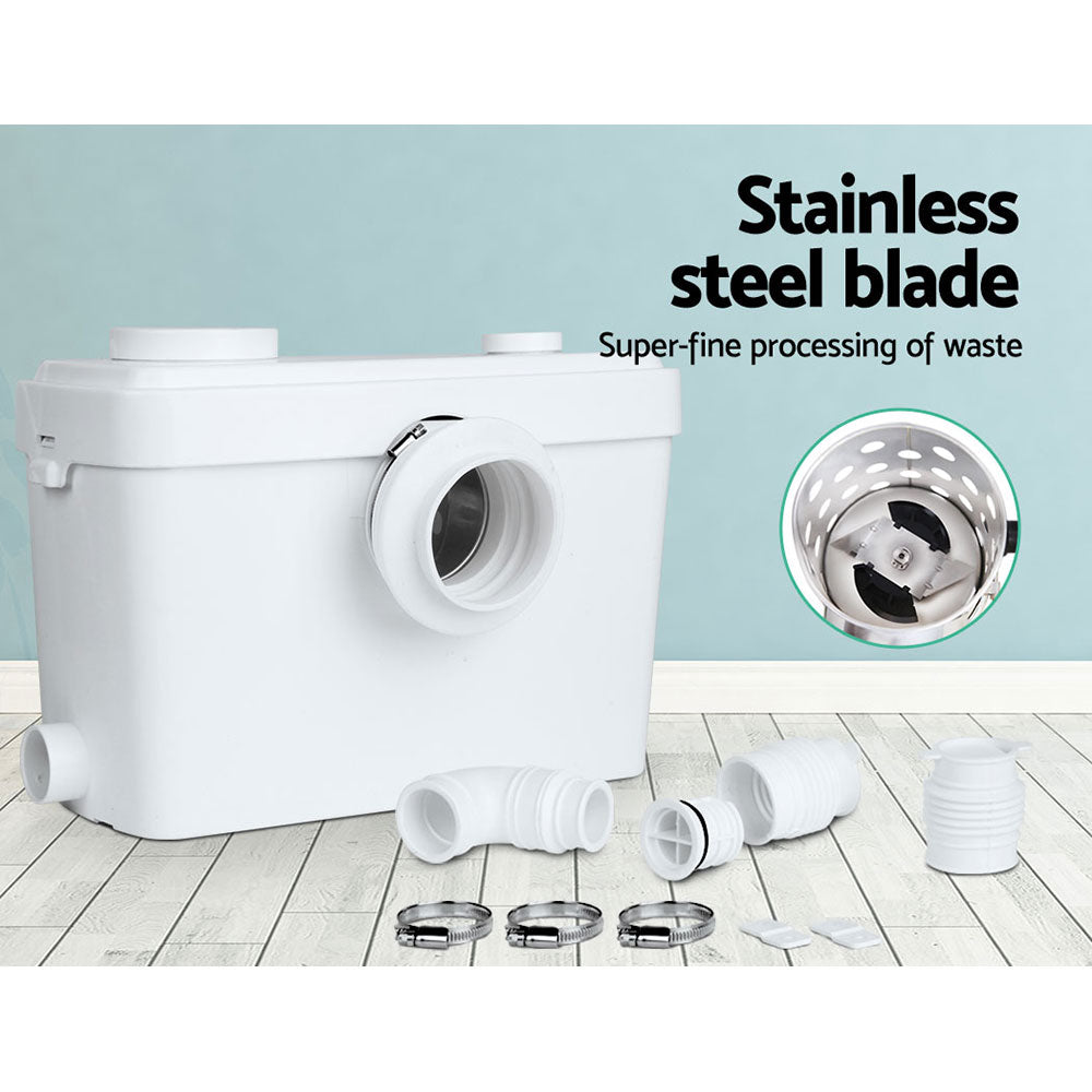 Giantz Macerator Sewerage Pump Waste Water Marine Toilet Disposal Unit Laundry PUMP-MAC-600