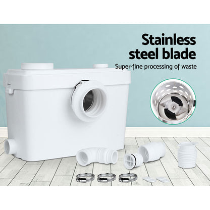 Giantz Macerator Sewerage Pump Waste Water Marine Toilet Disposal Unit Laundry PUMP-MAC-600