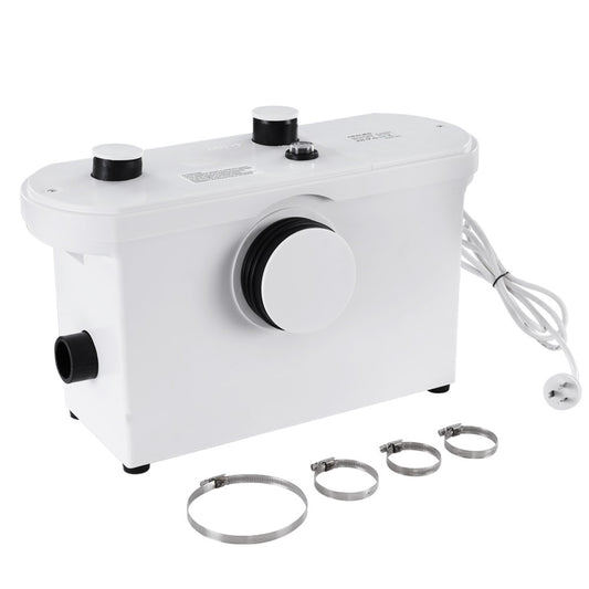 Giantz Macerator Sewerage Pump Waste Water Marine Toilet Disposal Laundry Unit PUMP-MAC-600-WH