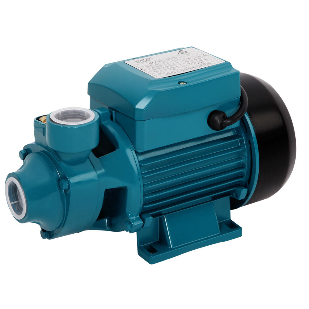 Giantz Peripheral Water Pump Garden Boiler Car Wash Electric Irrigation QB60 PUMP-QB60