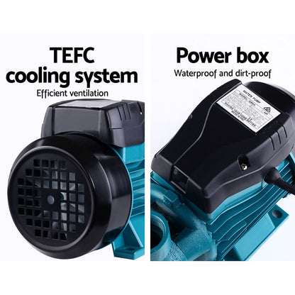 Giantz Peripheral Water Pump Garden Boiler Car Wash Auto Irrigation House QB60 PUMP-QB60-IT-BU