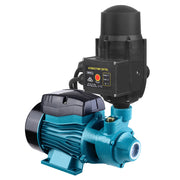 Giantz Peripheral Water Pump Garden Boiler Car Wash Auto Irrigation QB60 Black PUMP-QB60-IT-BU-TPC