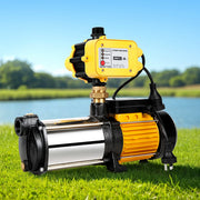 Giantz 2000W Max 4-Stage Garden Water Pump High Pressure Irrigation Booster Pump, Automatic Multi-Stage PUMP-ST4-20-OG-YEL