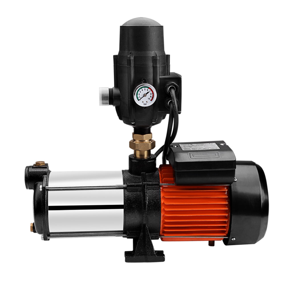 Giantz 1800W Max 5-Stage Garden Water Pump High Pressure Irrigation Booster Pump, Automatic Multi-Stage PUMP-ST5-1800W-TPC