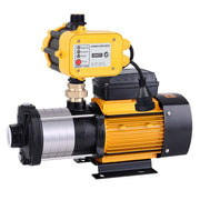 Giantz Garden Water Pump High Pressure 2000W Max 5 Stage Tank Irrigation Transfer Booster Yellow PUMP-ST5-SS-OG-YEL