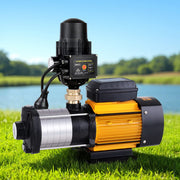 Giantz Garden Water Pump High Pressure 2500W Max 6-Stage Tank Irrigation Transfer Booster Pump Black PUMP-ST6-SS-OG-TPC