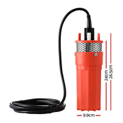 Giantz Submersible Solar Water Pump 24V 70M Head Deep Well Bore Self-priming PUMP-SUBM-OR-120