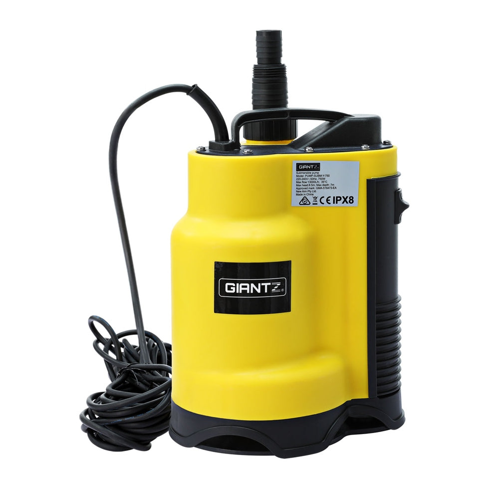 Giantz Garden Water Submersible Pump 400W Dirty Bore Sewerage Tank Well Steel PUMP-SUBM-Y-400