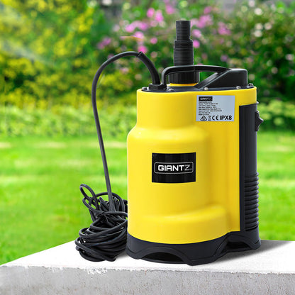 Giantz Garden Water Submersible Pump 400W Dirty Bore Sewerage Tank Well Steel PUMP-SUBM-Y-400