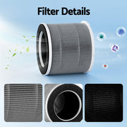 Devanti Air Purifier 3-layer HEPAh11 Filter Home Freshener Carbon PM2.5 Remover PURI-D-300A-FT