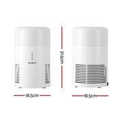 Devanti Air Purifier HEPA Filter Home Purifiers Dust Sensor PM2.5 Remover PURI-D-300A-WH