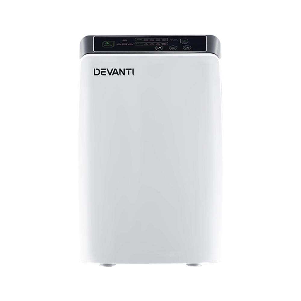 Devanti Air Purifier 4 Stage HEPA w/Replacement Filter PURI-D-501-FT