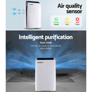 Devanti Air Purifier 4 Stage HEPA w/Replacement Filter PURI-D-501-FT