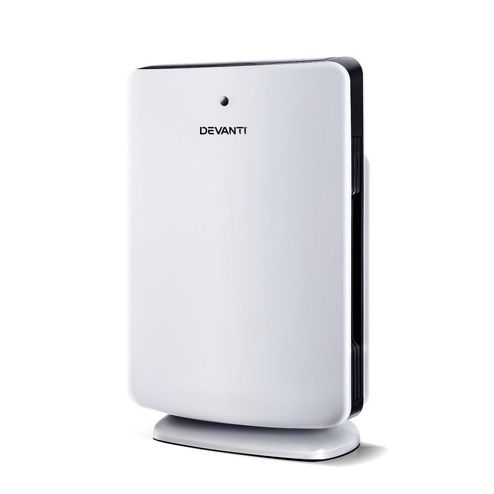 Devanti Air Purifier 3 Stage HEPA Filter PURI-D-505-WH