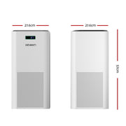 Devanti Air Purifier Home Purifiers HEPA Filter PURI-D-510A-WH