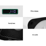 Devanti Air Purifier Home Purifiers HEPA Filter PURI-D-510A-WH