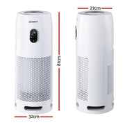 Devanti Air Purifier 4-Layer HEPA Filter White PURI-D-850A-WH