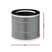 Devanti Replacement Filter Air Purifier HEPAh11 Filters Carbon 3-layer PURI-D-FT-300A