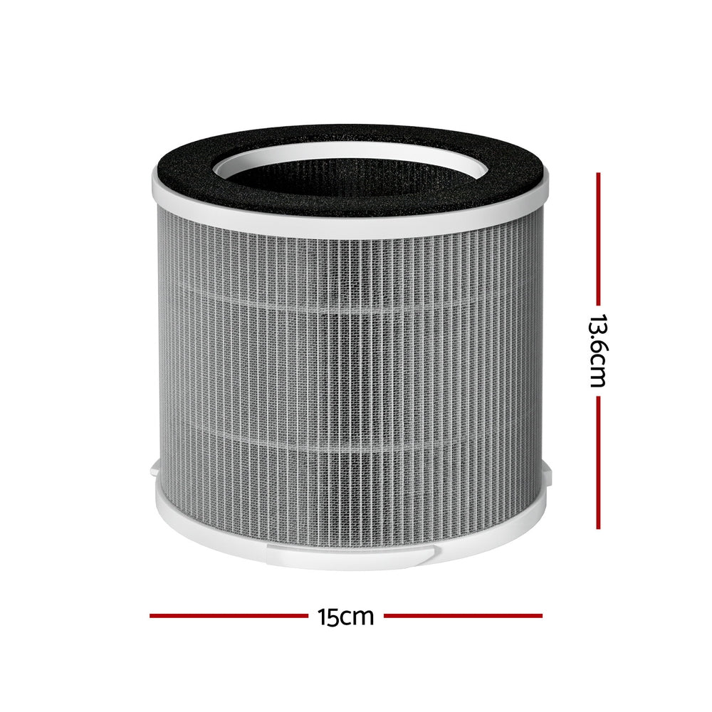 Devanti Replacement Filter Air Purifier HEPAh11 Filters Carbon 3-layer PURI-D-FT-300A
